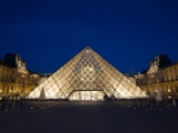 Louvre by night