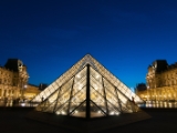 Louvre by night