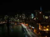 Manhatten seen from Manhatten Bridge, NYC