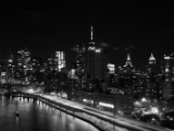 Manhatten seen from Manhatten Bridge, NYC